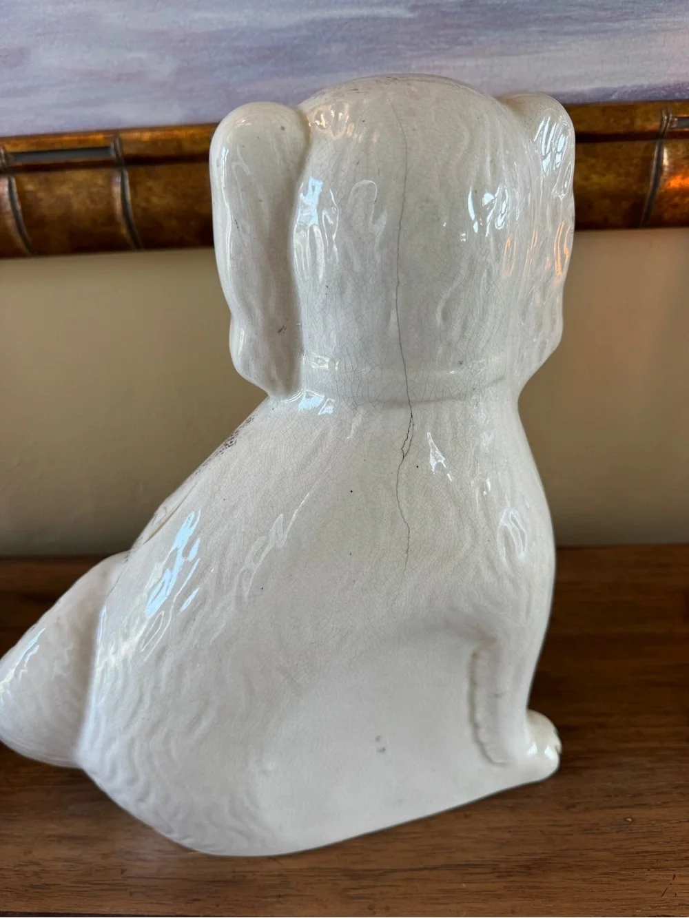Staffordshire ceramic seated